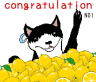 #ラインスタンプ　ハチわれ猫は歌う　#米津玄師さんファンに贈る　トリビュートスタンプ